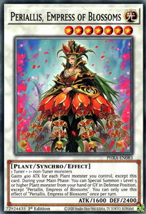 Periallis, Empress of Blossoms - Phantom Rage (PHRA) #PHRA-EN083 - Common / Short Print YuGiOh Trading Card