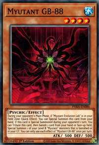 Myutant GB-88 - Phantom Rage (PHRA) #PHRA-EN086 - Common / Short Print YuGiOh Trading Card