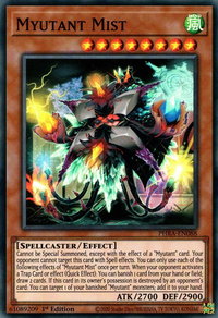 Myutant Mist - Phantom Rage (PHRA) #PHRA-EN088 - Super Rare YuGiOh Trading Card