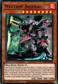 Myutant Arsenal - Phantom Rage (PHRA) #PHRA-EN089 - Super Rare YuGiOh Trading Card