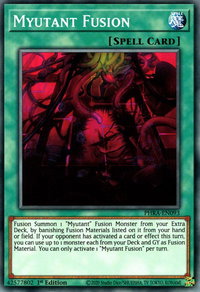 Myutant Fusion - Phantom Rage (PHRA) #PHRA-EN093 - Common / Short Print YuGiOh Trading Card