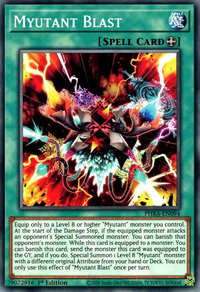 Myutant Blast - Phantom Rage (PHRA) #PHRA-EN094 - Common / Short Print YuGiOh Trading Card