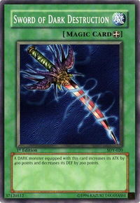 Sword of Dark Destruction - Starter Deck: Yugi (SDY) #SDY-020 - Common / Short Print YuGiOh Trading Card