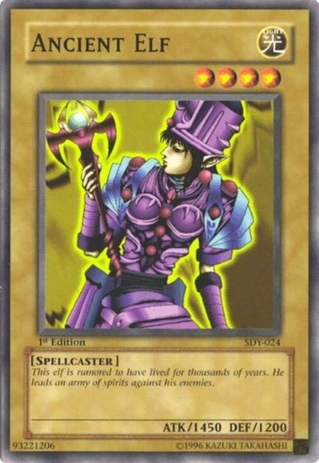 Ancient Elf - Starter Deck: Yugi YuGiOh trading card
