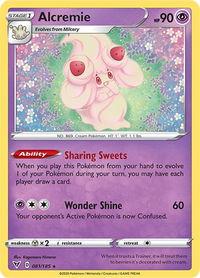 Alcremie - SWSH04: Vivid Voltage (SWSH04) #081/185 - Rare Pokémon Trading Card