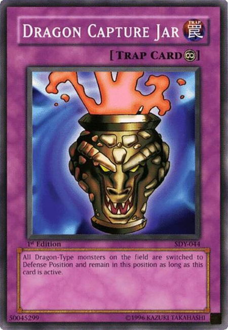 Dragon Capture Jar - Starter Deck: Yugi YuGiOh trading card