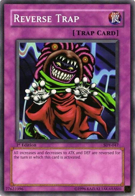 Reverse Trap - Starter Deck: Yugi YuGiOh trading card