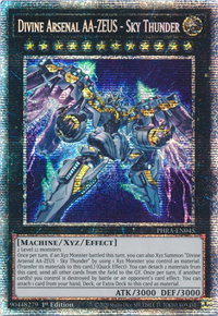 Divine Arsenal AA-ZEUS - Sky Thunder (Starlight Rare) - Phantom Rage (PHRA) #PHRA-EN045 - Starlight Rare YuGiOh Trading Card