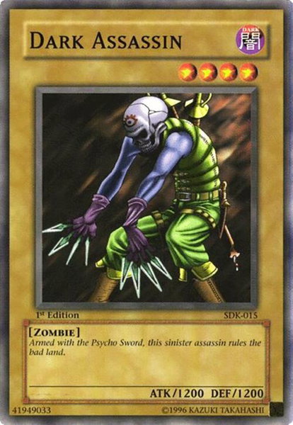 Dark Assassin - Starter Deck: Kaiba YuGiOh trading card