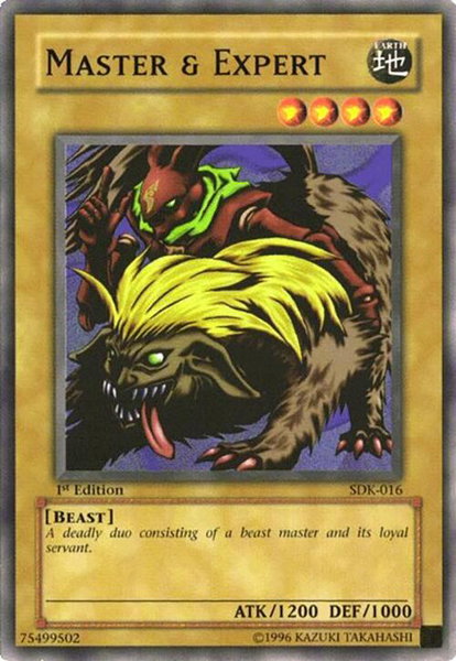 Master & Expert - Starter Deck: Kaiba YuGiOh trading card