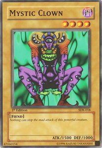 Mystic Clown - Starter Deck: Kaiba (SDK) #SDK-018 - Common / Short Print YuGiOh Trading Card
