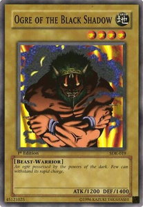 Ogre of the Black Shadow - Starter Deck: Kaiba (SDK) #SDK-019 - Common / Short Print YuGiOh Trading Card