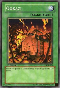 Ookazi - Starter Deck: Kaiba (SDK) #SDK-023 - Common / Short Print YuGiOh Trading Card