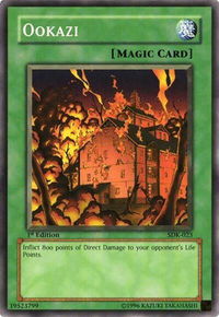 Ookazi - Starter Deck: Kaiba (SDK) #SDK-023 - Common / Short Print YuGiOh Trading Card