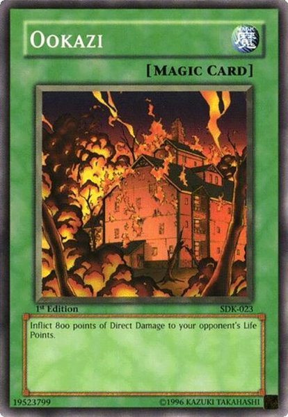 Ookazi - Starter Deck: Kaiba YuGiOh trading card