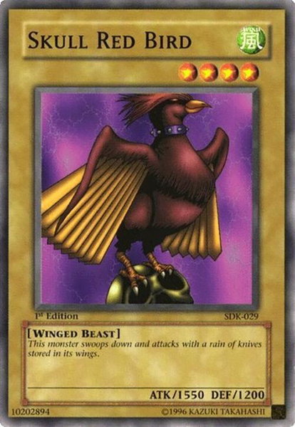 Skull Red Bird - Starter Deck: Kaiba YuGiOh trading card