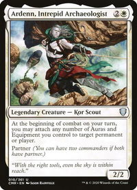 Ardenn, Intrepid Archaeologist - Commander Legends (CMR) #10 - Uncommon Magic: The Gathering Trading Card
