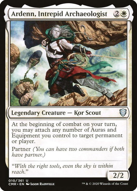 Ardenn, Intrepid Archaeologist - Commander Legends Magic: The Gathering trading card