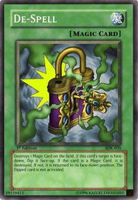 De-Spell - Starter Deck: Kaiba (SDK) #SDK-035 - Common / Short Print YuGiOh Trading Card