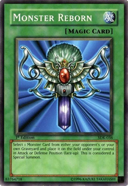 Monster Reborn - Starter Deck: Kaiba YuGiOh trading card
