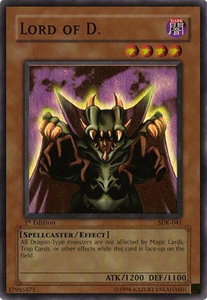 Lord of D. - Starter Deck: Kaiba (SDK) #SDK-041 - Super Rare YuGiOh Trading Card