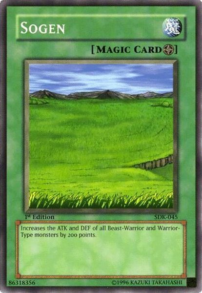 Sogen - Starter Deck: Kaiba YuGiOh trading card
