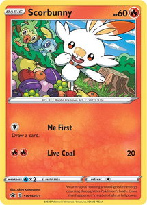 Scorbunny - SWSH071 - SWSH: Sword & Shield Promo Cards (SWSD) #SWSH071 - Promo Pokémon Trading Card
