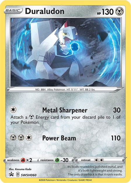 Duraludon - SWSH060 - SWSH: Sword & Shield Promo Cards Pokémon trading card