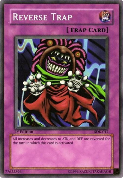 Reverse Trap trading card from Starter Deck: Kaiba Reverse Trap - Starter Deck: Kaiba YuGiOh trading card