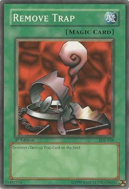 Remove Trap - Starter Deck: Kaiba YuGiOh trading card