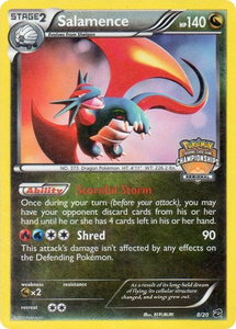 Salamence - 8/20 (Regional Championships) - League & Championship Cards (PR) #008/020 - Promo Pokémon Trading Card