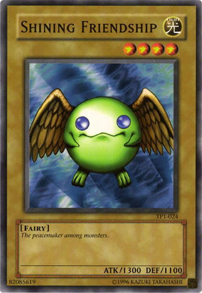 Shining Friendship trading card from Tournament Pack 1 Shining Friendship - Tournament Pack 1 YuGiOh trading card