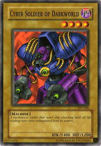 Cyber Soldier of Darkworld - Tournament Pack 1 (TP1) #TP1-028 - Common / Short Print YuGiOh Trading Card