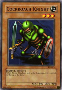 Cockroach Knight - Tournament Pack 1 (TP1) #TP1-029 - Common / Short Print YuGiOh Trading Card