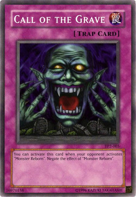 Call of the Grave trading card from Tournament Pack 2 Call of the Grave - Tournament Pack 2 YuGiOh trading card
