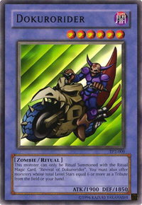 Dokurorider - Tournament Pack 2 (TP2) #TP2-009 - Rare YuGiOh Trading Card