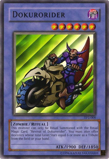 Dokurorider trading card from Tournament Pack 2 Dokurorider - Tournament Pack 2 YuGiOh trading card