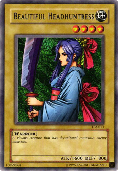 Beautiful Headhuntress trading card from Tournament Pack 2 Beautiful Headhuntress - Tournament Pack 2 YuGiOh trading card