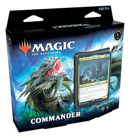 Commander Legends - Reap the Tides Commander Deck trading card from Commander Legends Commander Legends - Reap the Tides Commander Deck - Commander Legends Magic: The Gathering trading card