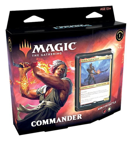 Commander Legends - Arm for Battle Commander Deck trading card from Commander Legends Commander Legends - Arm for Battle Commander Deck - Commander Legends Magic: The Gathering trading card