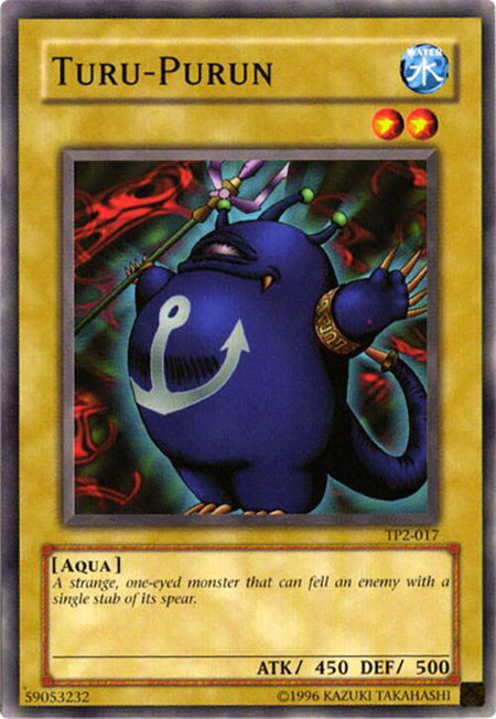 Turu-Purun trading card from Tournament Pack 2 Turu-Purun - Tournament Pack 2 YuGiOh trading card