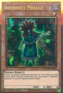 Infernity Mirage - Maximum Gold (MAGO) #MAGO-EN005 - Premium Gold Rare YuGiOh Trading Card