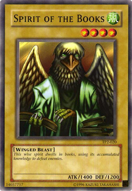 Spirit of the Books - Tournament Pack 2 YuGiOh trading card