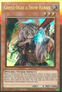 Ghost Ogre & Snow Rabbit - Maximum Gold (MAGO) #MAGO-EN009 - Premium Gold Rare YuGiOh Trading Card