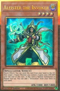 Aleister the Invoker (Alternate Art) - Maximum Gold (MAGO) #MAGO-EN016 - Premium Gold Rare YuGiOh Trading Card