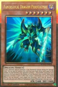 Fantastical Dragon Phantazmay (Alternate Art) trading card from Maximum Gold Fantastical Dragon Phantazmay (Alternate Art) - Maximum Gold YuGiOh trading card