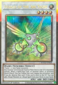 Herald of the Arc Light - Maximum Gold (MAGO) #MAGO-EN028 - Premium Gold Rare YuGiOh Trading Card