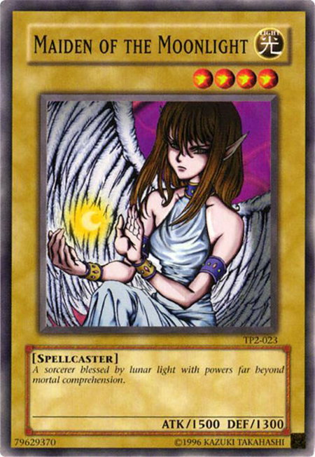 Maiden of the Moonlight trading card from Tournament Pack 2 Maiden of the Moonlight - Tournament Pack 2 YuGiOh trading card