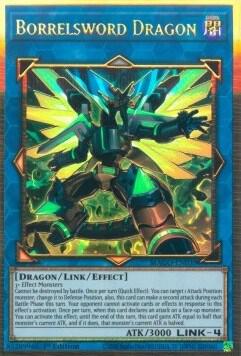 Borrelsword Dragon (Alternate Art) - Maximum Gold YuGiOh trading card