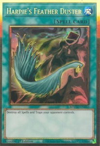 Harpie's Feather Duster - Maximum Gold (MAGO) #MAGO-EN042 - Premium Gold Rare YuGiOh Trading Card